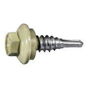 BUILDRIGHT 1/4" x 7/8 in Hex Hex Machine Screw, Zinc Plated Steel, 77 PK 52479